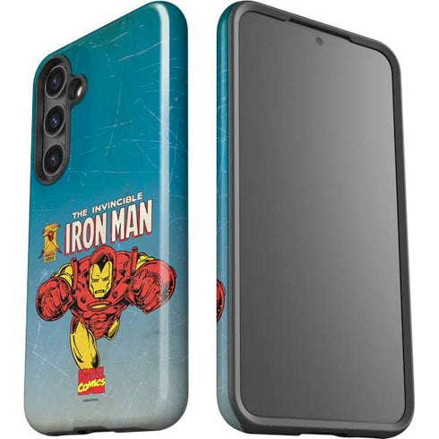 Marvel Classic Comics The Invincible Iron Man Galaxy S25 Impact Case